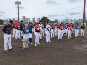 2026年 東京地連第5回野球大会　2026年6月23日       　　　　　     　夢の島野球場 ９面